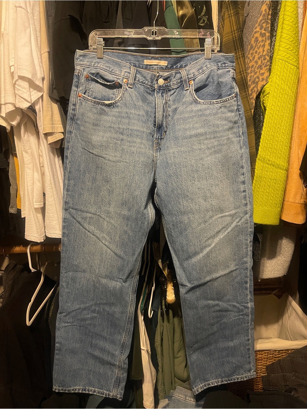 Levi's Women’s Medium Blue Straight Leg Jeans
